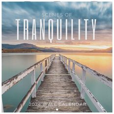 Bright Ideas Scenes of Tranquility Calendar 2024