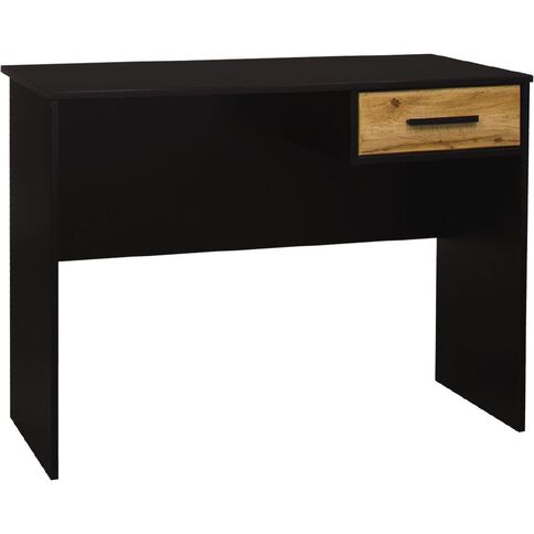 Living & Co Takiwira 1 Drawer Desk - Black