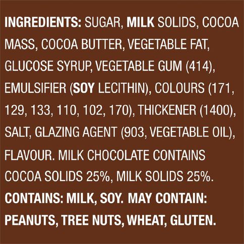 M&M's Milk Chocolate Bag 180g