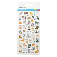 Kookie Sticker Sheet Mini Squishy Assorted