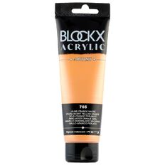 BLOCKX Acrylic Tube Pearly Yellow-Orange 120ml