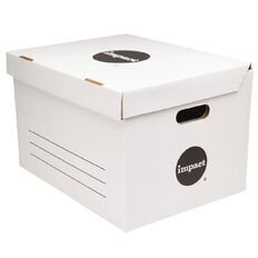 Impact Jumbo Archive Storage Box White