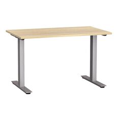 Agile Desk 1200 Atlantic Oak/Silver