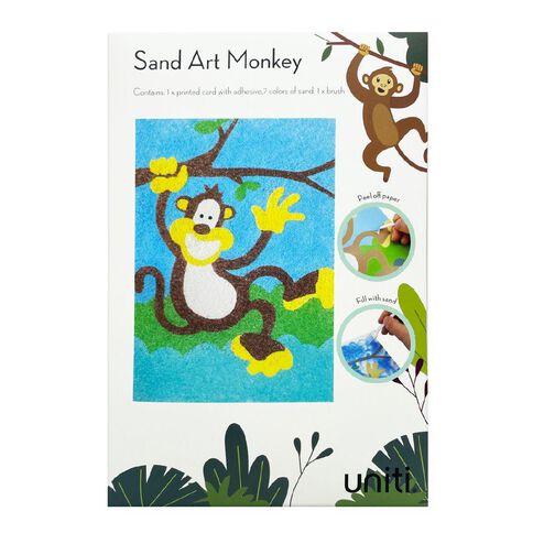 Uniti Sand Art Monkey