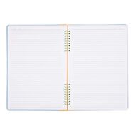 Uniti Stationery Checker Blue A4 Notebook