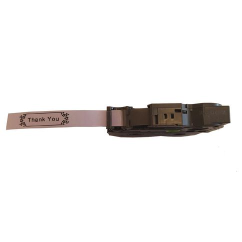 Brother TZEMQF31 Label Tape Black on Pastel Purple 12mm x 4m