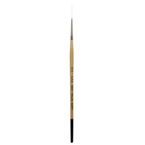 DAS Taklon Script Liner #5/0 White