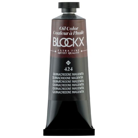 BLOCKX Oil Tube 35ml S4 424 Quinacridone Magenta