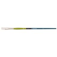 Princeton Snap Brush Long Handle Taklon Flat 6 White