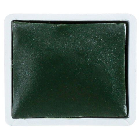 BLOCKX Watercolour Half Pan S1 161 Earth Green Green