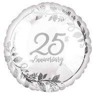 Amscan 45cm Standard Happy 25th Anniversary