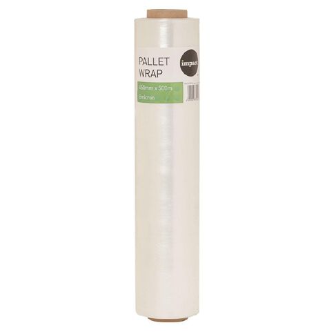 Impact 8 Micron Pallet Wrap 450mm x 500m