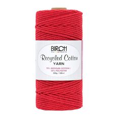 Birch 70% Recycled Cotton 280G Red