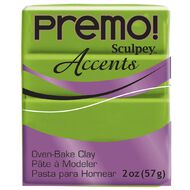 Sculpey Premo Accent Clay 57g Bright Pearl Green