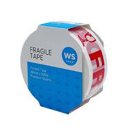 WS Fragile Printed Tape 48mm x 100m