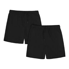 Young Original Boys' Plain Microfibre Shorts - 2 Pack