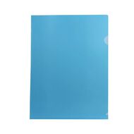 WS L-shaped Pockets 10 Pack Blue Mid A4