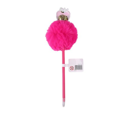 Kookie Strawberry Pen With Fluffy Strawberry Topper