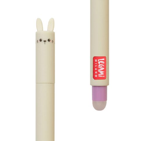 Legami Erasable Pen Bunny Purple Ink