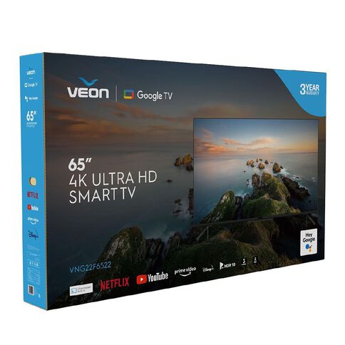 Veon 65 inch 4K Ultra HD Google Smart TV