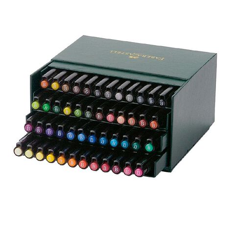 Faber-Castell India Ink Pitt Artist Pens Studio Box of 48
