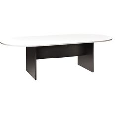 Jasper J Emerge Boardroom Table 2400 White/Ironstone