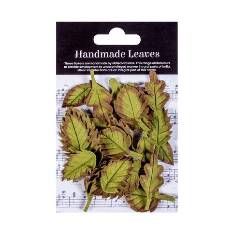 Scalloped Leaves 20Pc Little Birdie