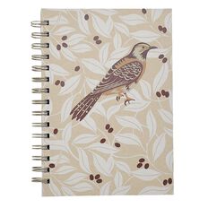 Uniti Kiwiana Spiral Notebook Koekoea A5