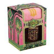 Paladone Wicked Glinda Glass Mug & Socks