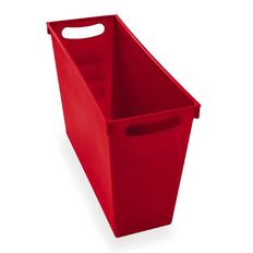 Magazine Rack Dark Red Mid