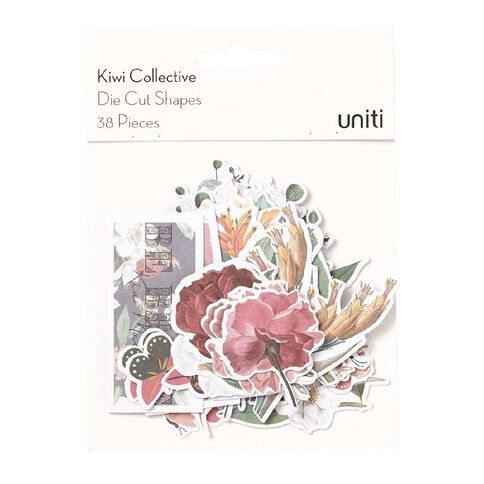 Uniti Kiwi Collective Die Cut Shapes 38 Pieces