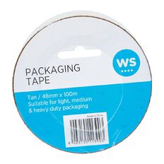 WS Packaging Tape PP 48mm x 100m Tan