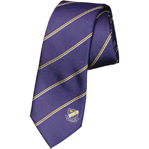 Schooltex Onewhero Strip Tie with Logo
