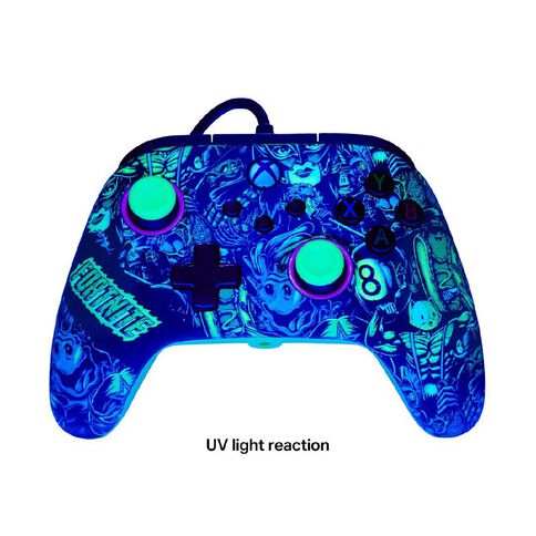PowerA Advantage Wired Controller for Xbox Series X|S   Fortnite Glow