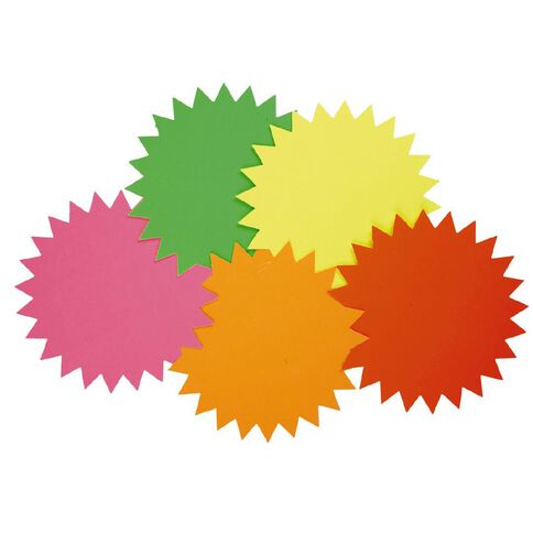 WS Fluorescent Stars R4 203mm Assorted