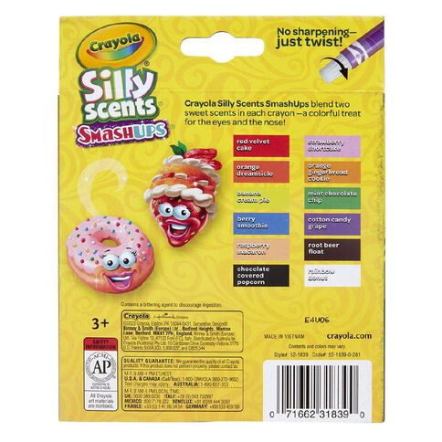 Crayola Smash Ups Mini Twistables Crayons 12 Pack