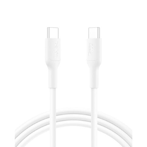 Belkin BoostCharge USB-C to USB-C Cable 60W 2.0 1m White
