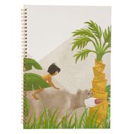 Disney Jungle Book Softcover Spiral Notebook Green A4