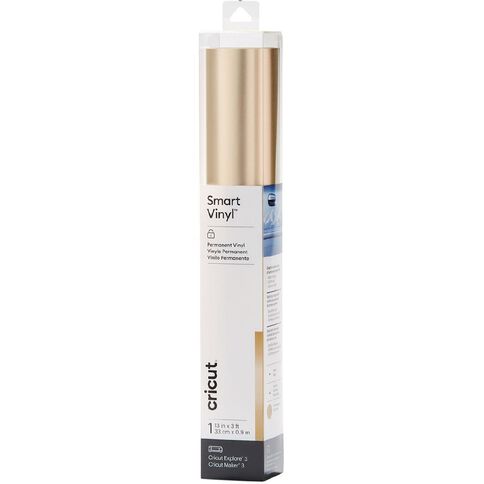Cricut Cricut Smart Permanent Vinyl 13in x 3ft Matte Metallic Champagne