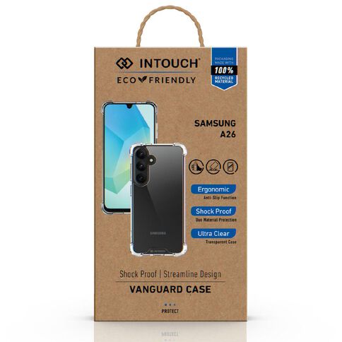 INTOUCH Samsung A26 Vanguard Case Clear