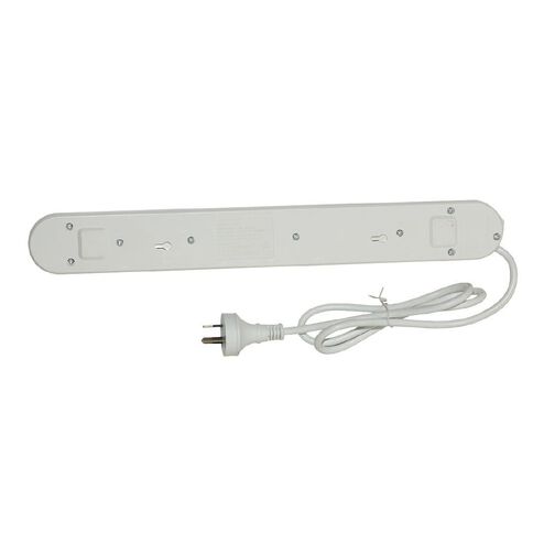 Tech.Inc 6 Way Powerboard with Surge Protection & USB