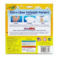 Crayola Washable Markers Bright 10 Pack Assorted
