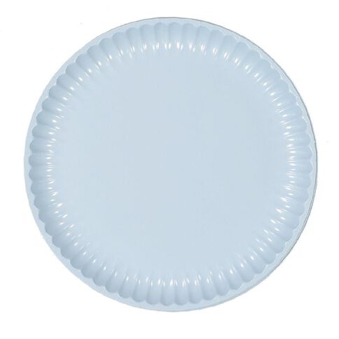Party Inc Paper Dinner Plates 23cm Pastel Blue Mid 20 Pack