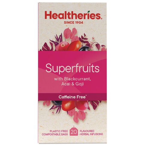 Healtheries Superfruits Tea 20 Pack