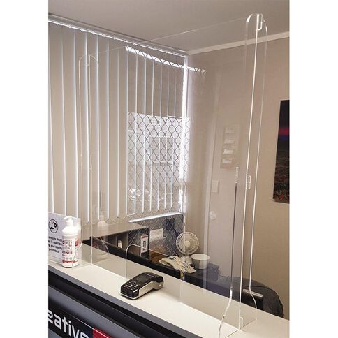Boyd Visuals Counter Top Barrier Large Cutout