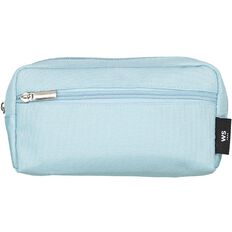 I Was A Bottle Double Zip Small Pencil Case Blue