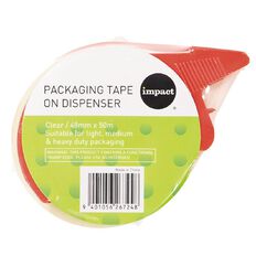 WS Packaging Tape on Dispenser Clear 48mm x 50m