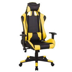 Workspace Gaming Chair Black/Yellow