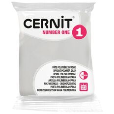 Cernit Polymer Clay No1 56g White Opaque
