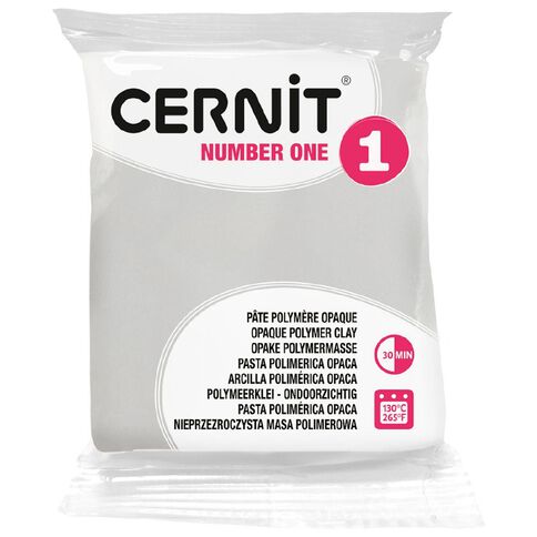 Cernit Polymer Clay No1 56g White Opaque